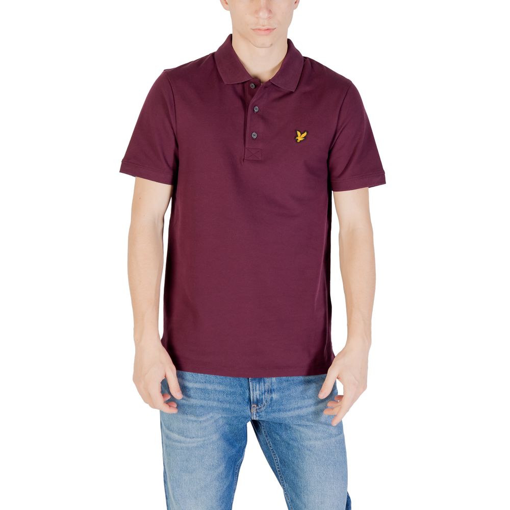 Lyle & Scott Bordeaux Cotton Polo Shirt -   -  Lyle & Scott.