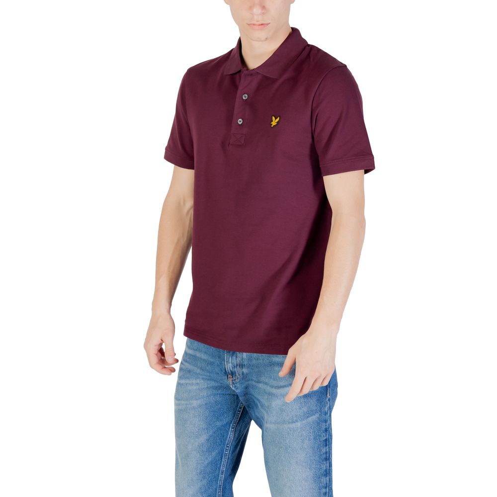 Lyle & Scott Bordeaux Cotton Polo Shirt -   -  Lyle & Scott.