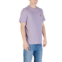 Lyle & Scott Purple Cotton T-Shirt -   -  Lyle & Scott.