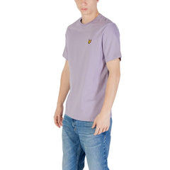 Lyle & Scott Purple Cotton T-Shirt -   -  Lyle & Scott.