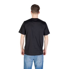 Lyle & Scott Black Cotton T-Shirt -   -  Lyle & Scott.