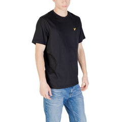 Lyle & Scott Black Cotton T-Shirt -   -  Lyle & Scott.