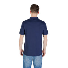 Lyle & Scott Blue Cotton Polo Shirt -   -  Lyle & Scott.