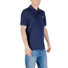 Lyle & Scott Blue Cotton Polo Shirt -   -  Lyle & Scott.