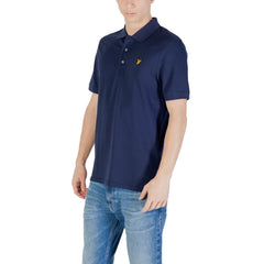 Lyle & Scott Blue Cotton Polo Shirt -   -  Lyle & Scott.