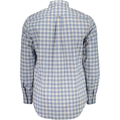 Gant Blue Cotton Men Shirt -   -  Gant.