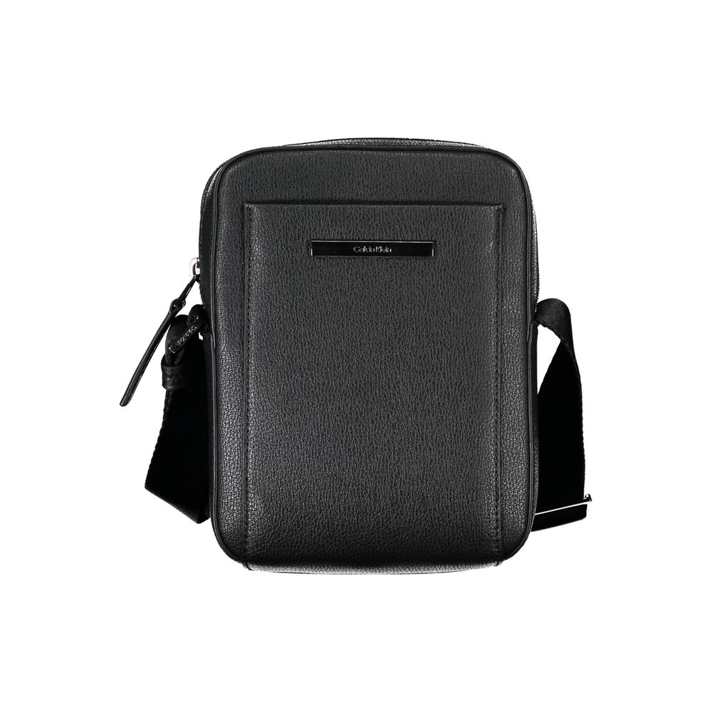 Calvin Klein Sleek Black Shoulder Bag with Logo Detail -  Shoulder Bag for Men -  Calvin Klein.