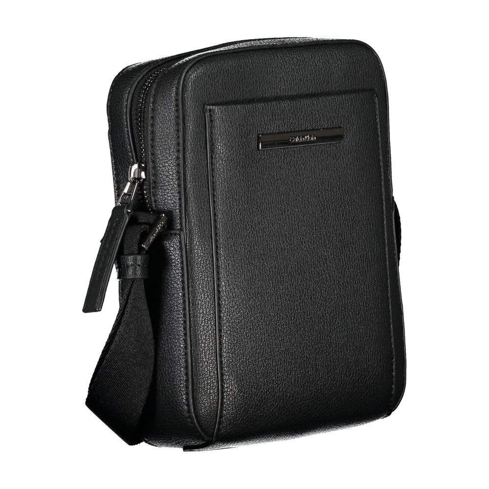 Calvin Klein Sleek Black Shoulder Bag with Logo Detail -  Shoulder Bag for Men -  Calvin Klein.