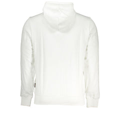 Napapijri Elegant White Cotton Hooded Sweatshirt -   -  Napapijri.