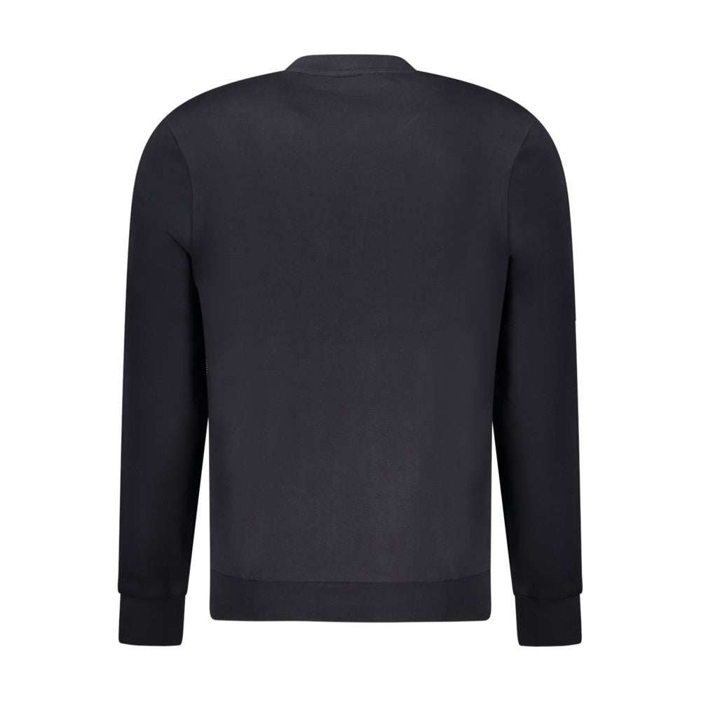 Napapijri Black Cotton Sweater -   -  Napapijri.