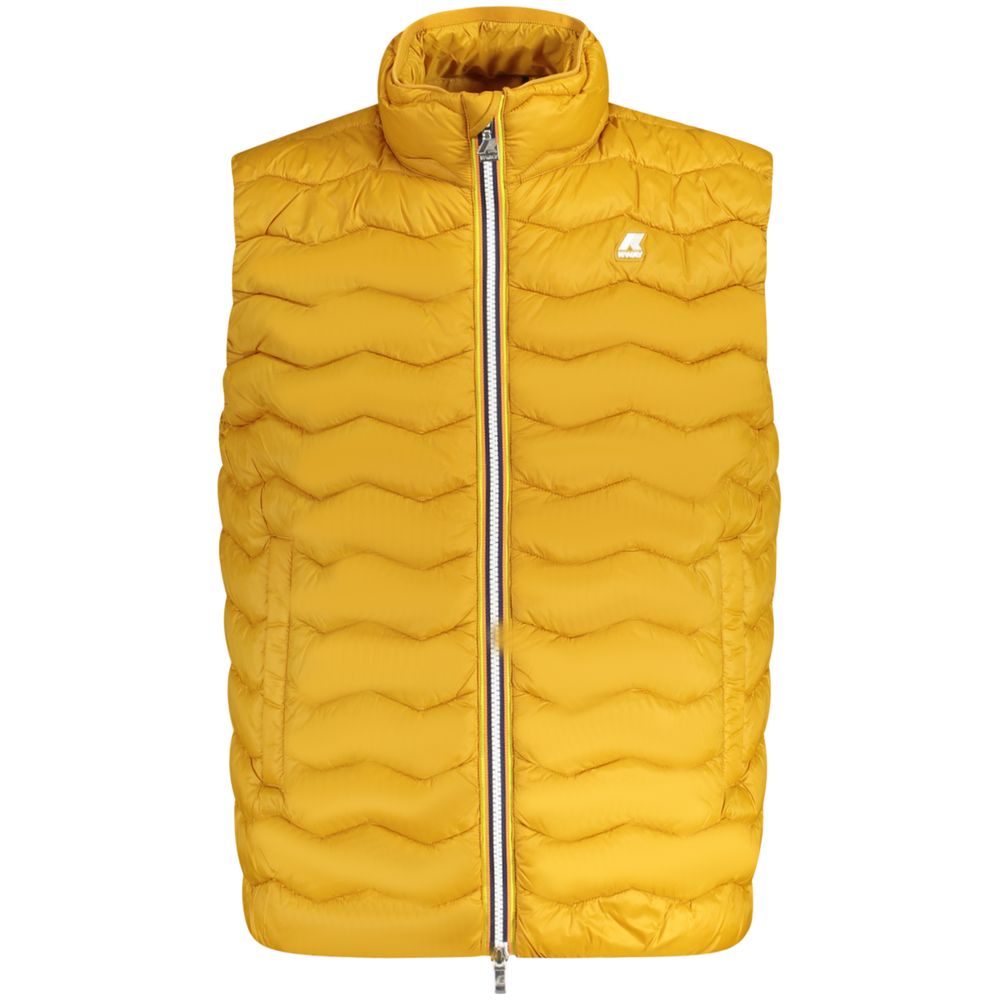 K-WAY Yellow Polyamide Men Jacket -   -  K-WAY.