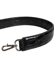 Dolce & Gabbana Black Alligator Leather Bag Shoulder Strap -   -  Dolce & Gabbana.