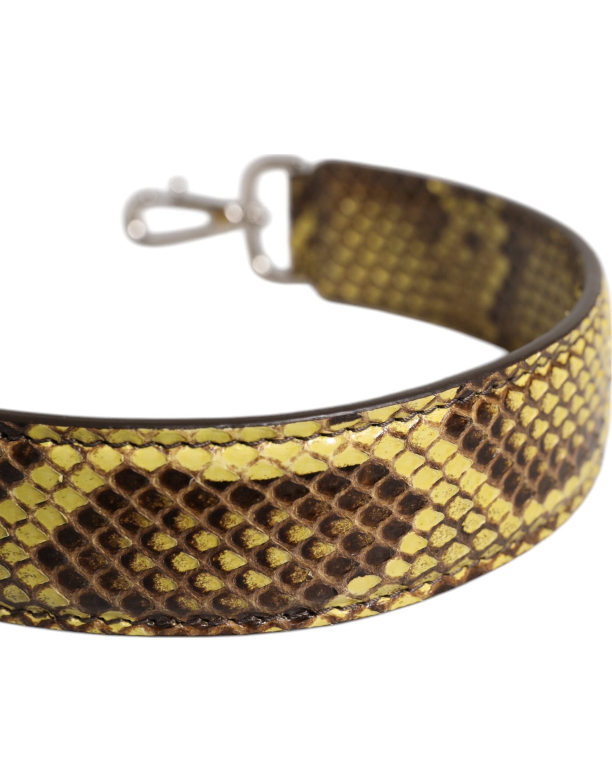 Dolce & Gabbana Yellow Exotic Leather Bag Shoulder Strap -   -  Dolce & Gabbana.