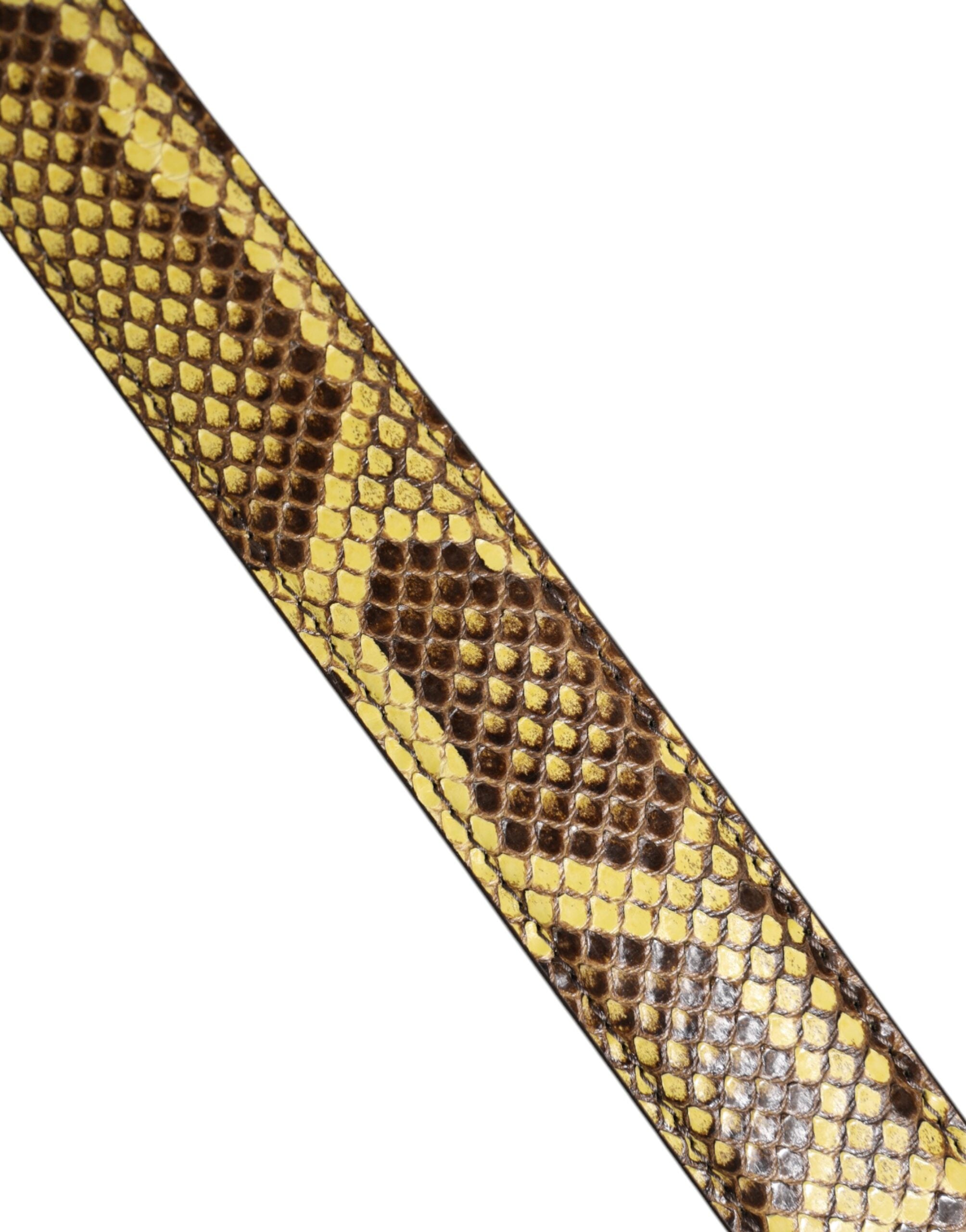 Dolce & Gabbana Yellow Exotic Leather Bag Shoulder Strap -   -  Dolce & Gabbana.