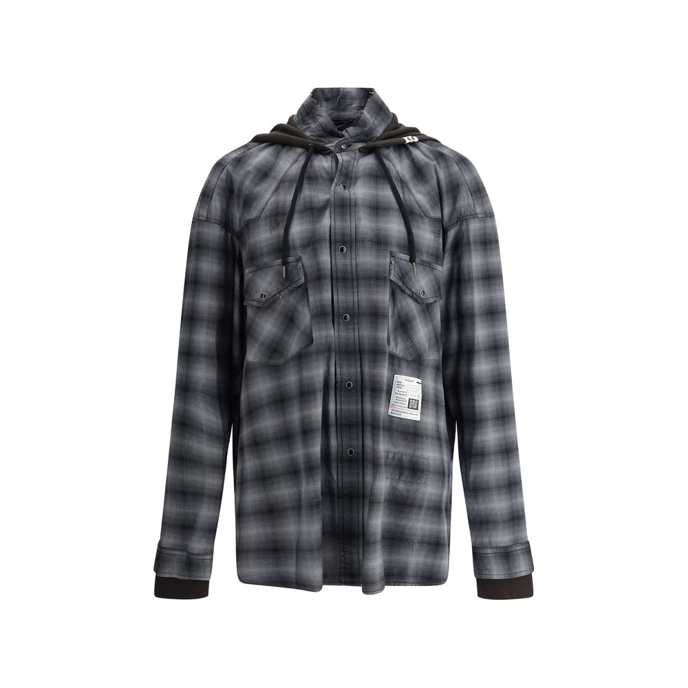 Maison Mihara Yasuhiro Hooded Shirt -   -  Maison Mihara Yasuhiro.