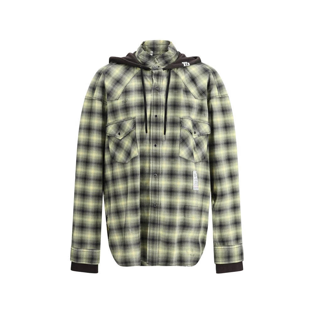 Maison Mihara Yasuhiro Hooded Shirt -   -  Maison Mihara Yasuhiro.