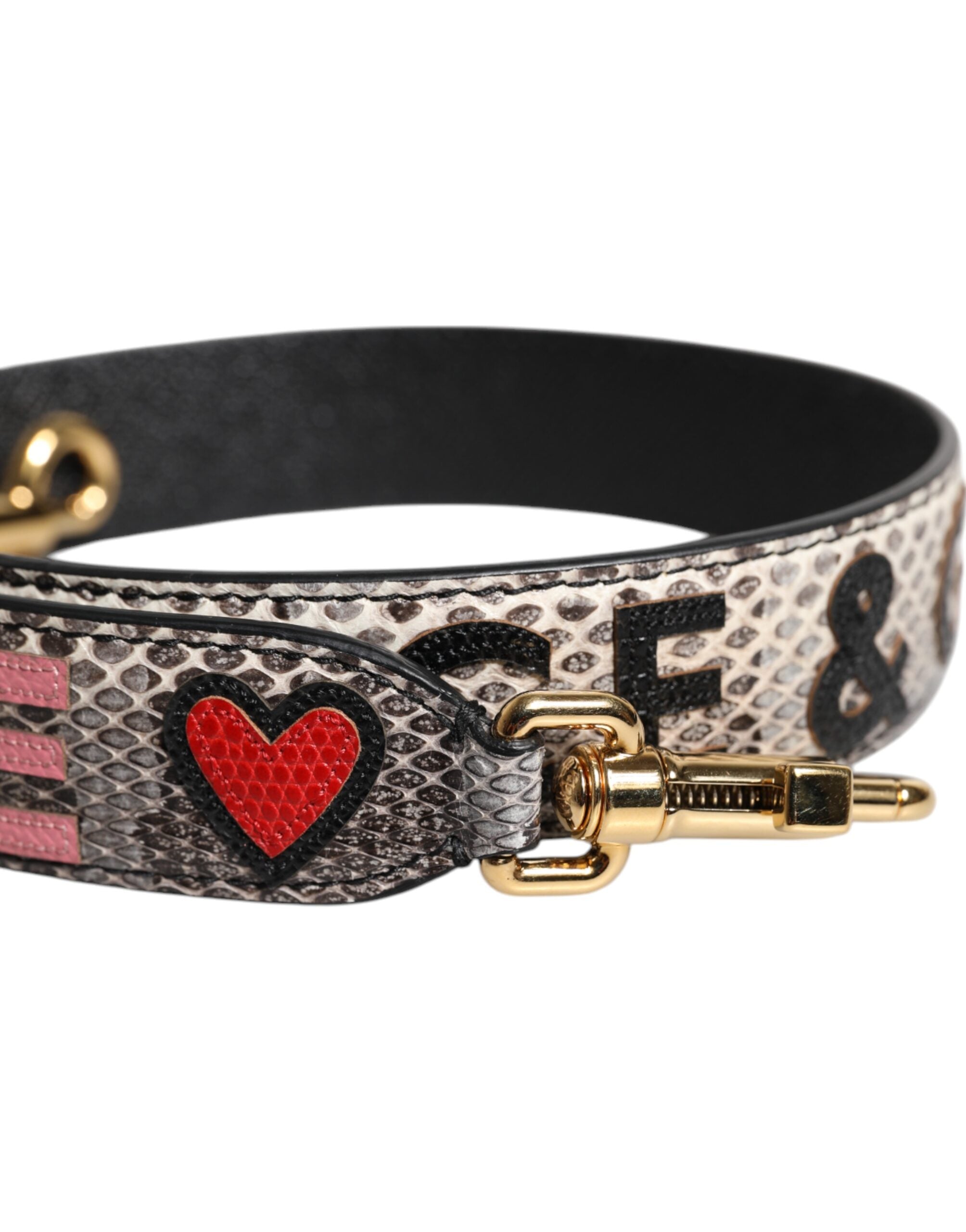 Dolce & Gabbana Multicolor DG AMORE Patch Bag Shoulder Strap -   -  Dolce & Gabbana.
