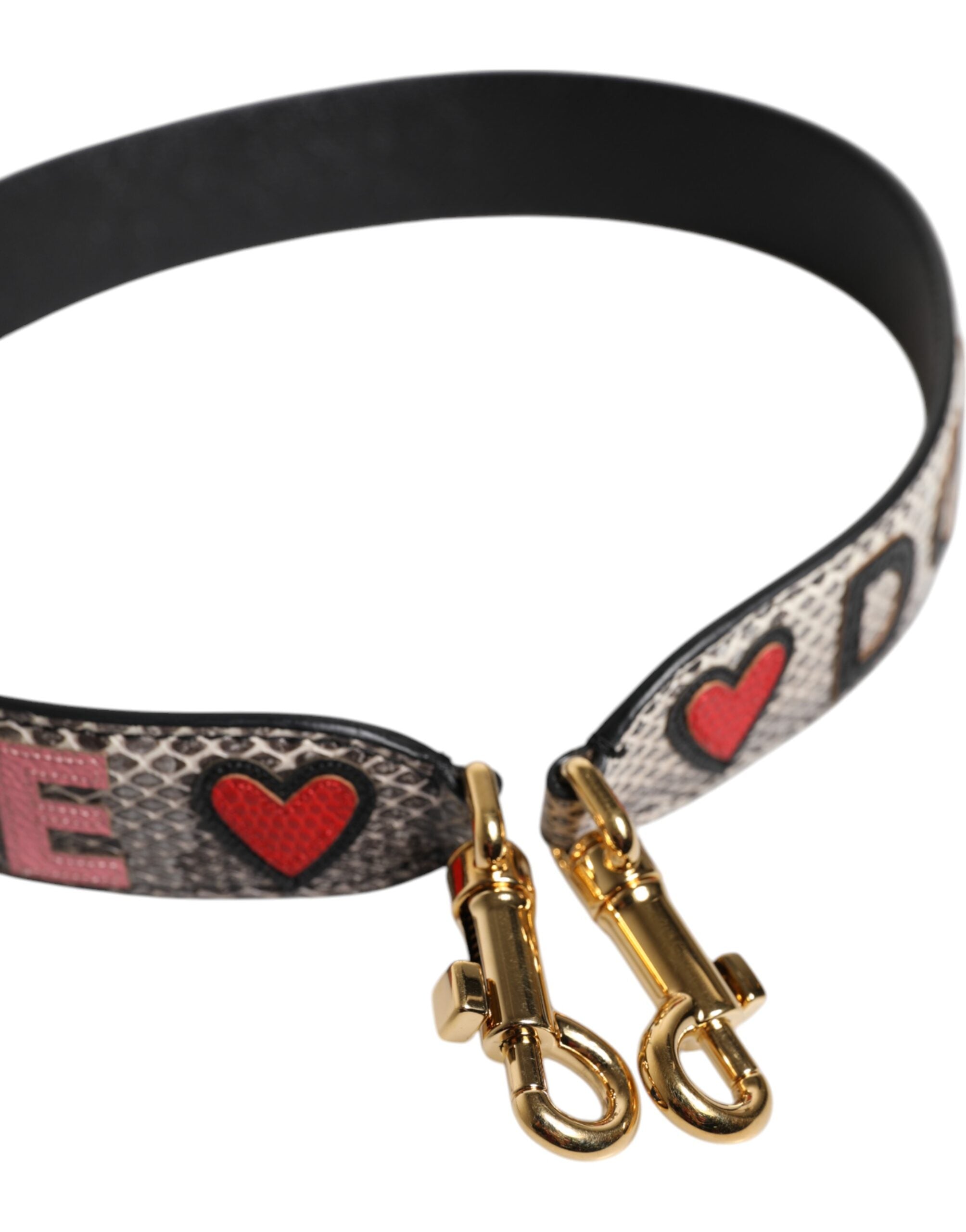 Dolce & Gabbana Multicolor DG AMORE Patch Bag Shoulder Strap -   -  Dolce & Gabbana.