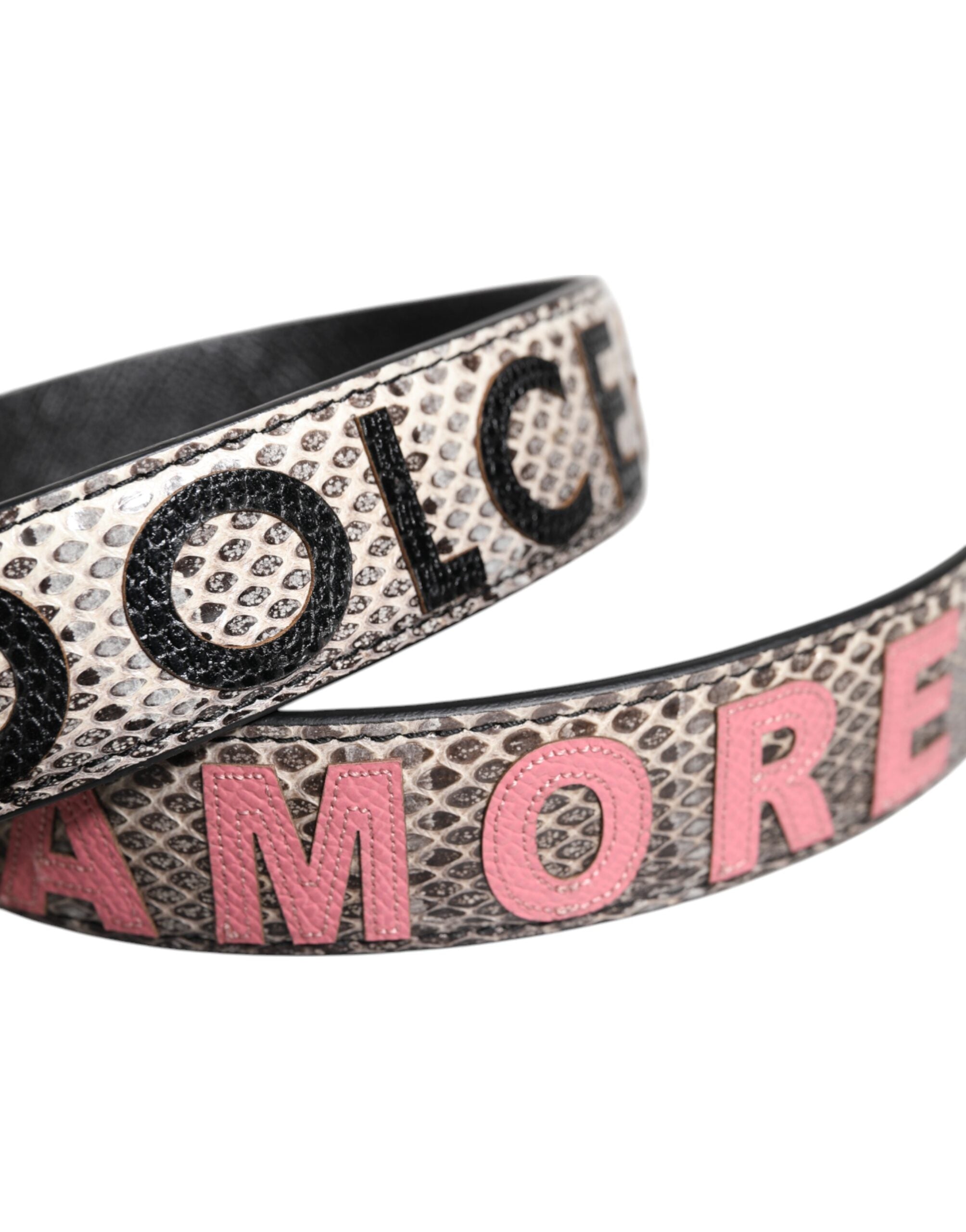 Dolce & Gabbana Multicolor DG AMORE Patch Bag Shoulder Strap -   -  Dolce & Gabbana.