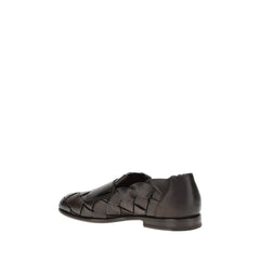 Santoni Woven weave Loafers -   -  Santoni.