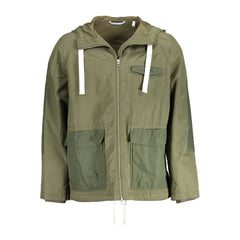 Gant Green Cotton Men Jacket -   -  Gant.