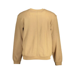 Guess Jeans Beige Cotton Unisex Sweatshirt -   -  Guess Jeans.