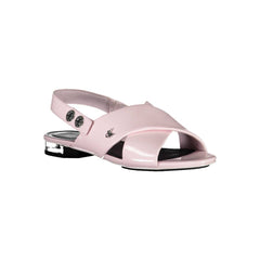 Calvin Klein Pink Polyethylene Women Sandal -   -  Calvin Klein.