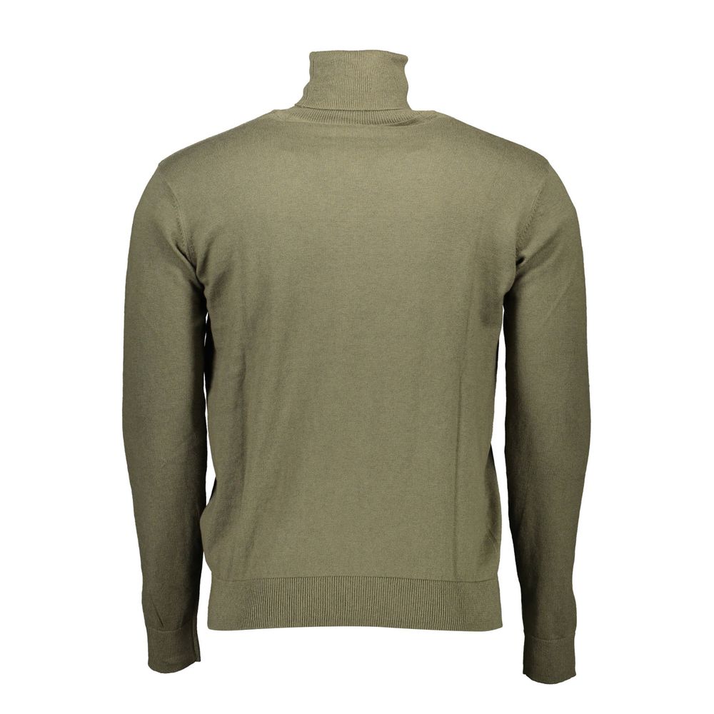 U.S. POLO ASSN. Green Cotton Men Sweater -   -  U.S. POLO ASSN..