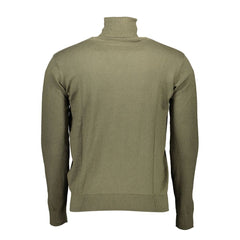 U.S. POLO ASSN. Green Cotton Men Sweater -   -  U.S. POLO ASSN..
