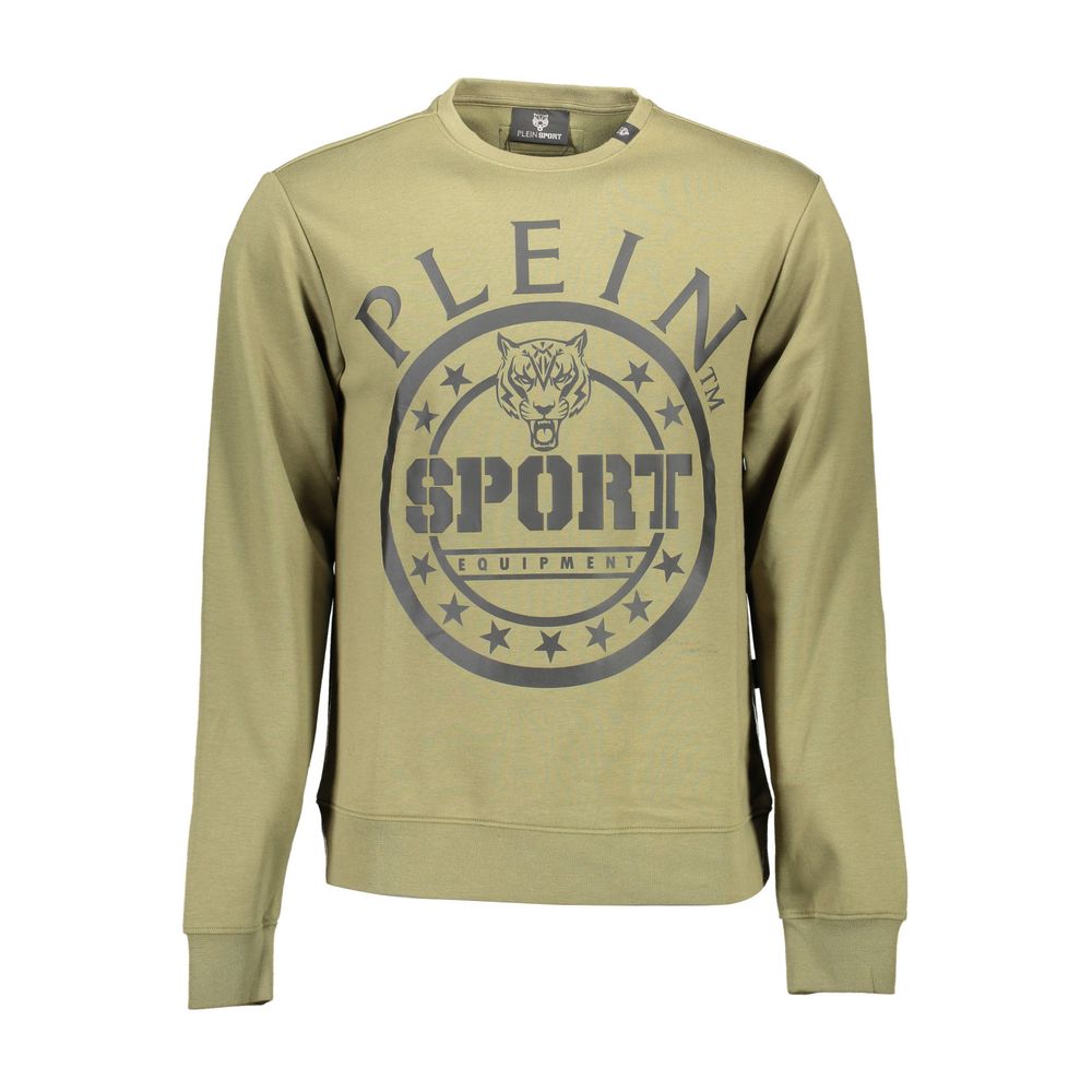Plein Sport Green Cotton Men Sweater -   -  Plein Sport.