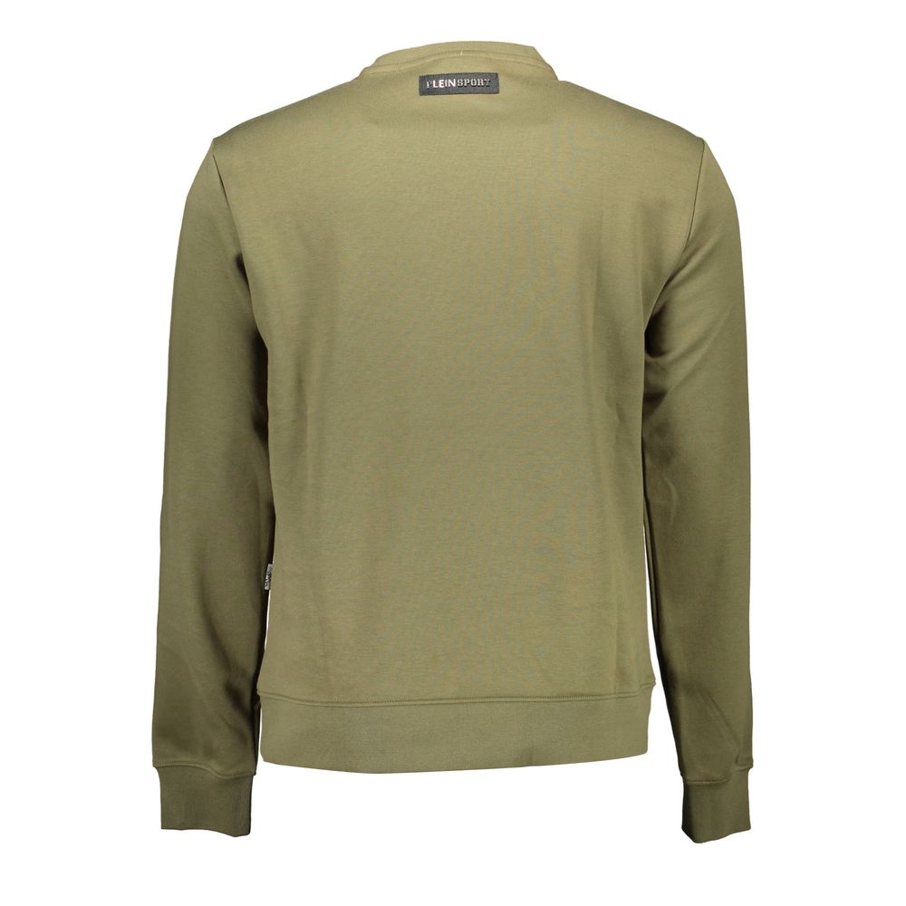 Plein Sport Green Cotton Men Sweater -   -  Plein Sport.
