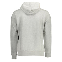 Napapijri Gray Cotton Men Sweater -   -  Napapijri.