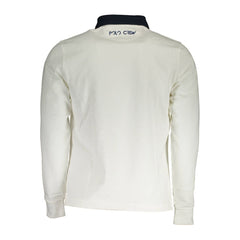 La Martina White Cotton Men Polo Shirt -   -  La Martina.