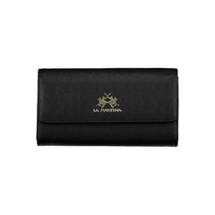 La Martina Black Polyethylene Women Wallet -   -  La Martina.
