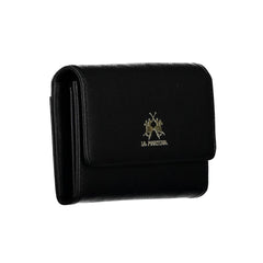 La Martina Black Polyethylene Women Wallet -   -  La Martina.
