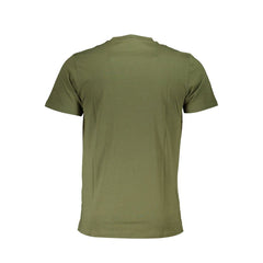 Cavalli Class Green Cotton T-Shirt -   -  Cavalli Class.