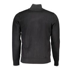 U.S. Grand Polo Elegant Long Sleeve Zip Cardigan with Embroidery -   -  U.S. Grand Polo.