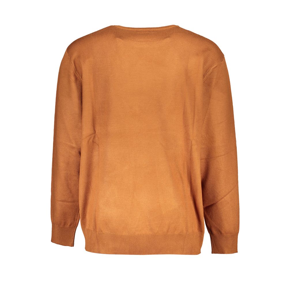 U.S. Grand Polo Brown Nylon Sweater -   -  U.S. Grand Polo.