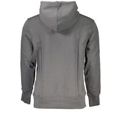 Calvin Klein Elegant Gray Hooded Sweatshirt -   -  Calvin Klein.
