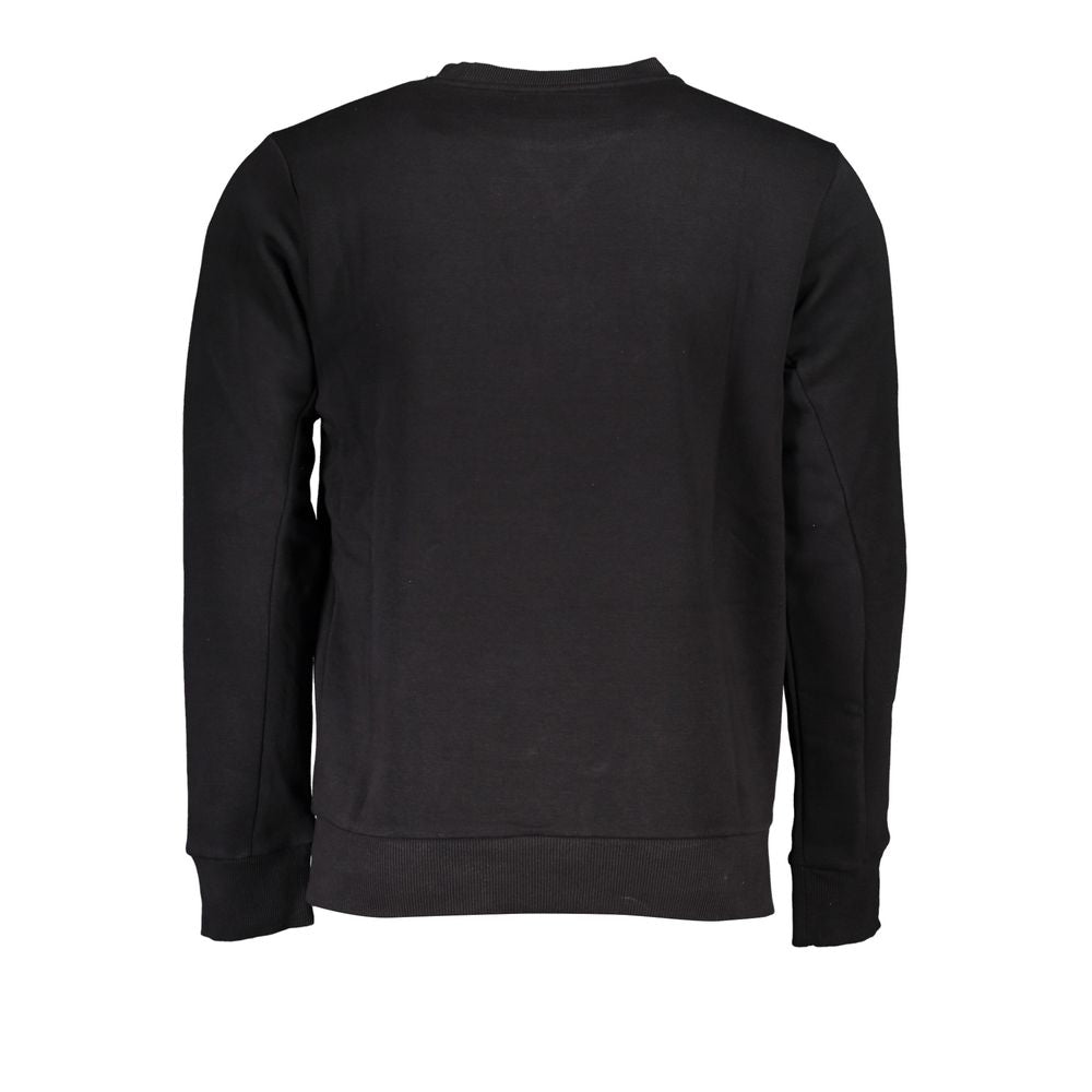 U.S. Grand Polo Chic Crew Neck Fleece Sweatshirt in Black -   -  U.S. Grand Polo.