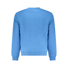 Napapijri Light Blue Cotton Men Sweater -   -  Napapijri.