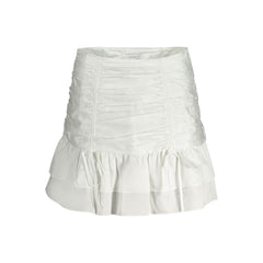Guess Jeans White Cotton Women Skirt -   -  Guess Jeans.