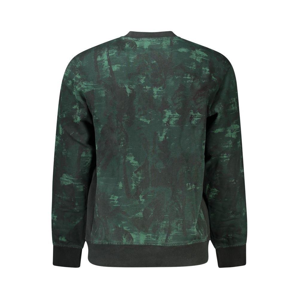 Hugo Boss Green Cotton Men Sweater -   -  Hugo Boss.