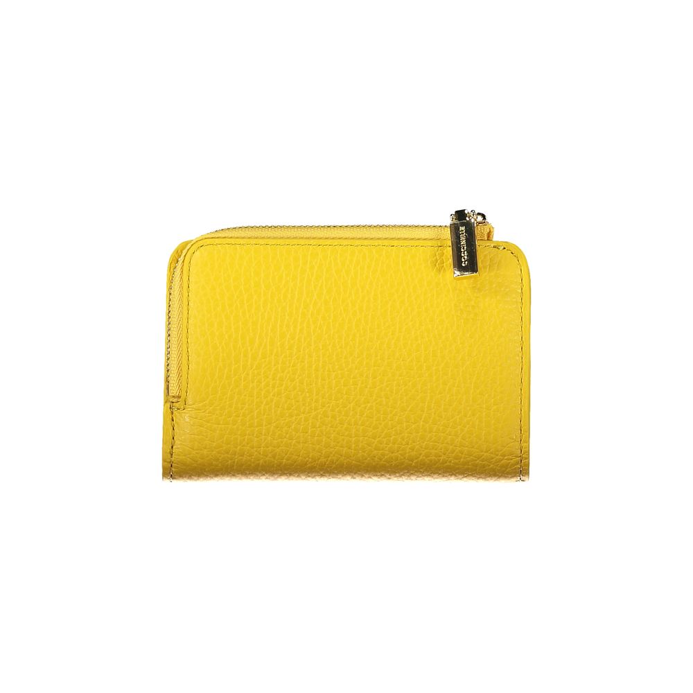 Coccinelle Yellow Leather Women Wallet -   -  Coccinelle.