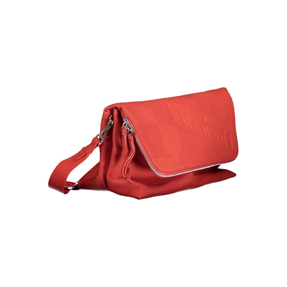 Desigual Red Polyethylene Women Handbag -   -  Desigual.