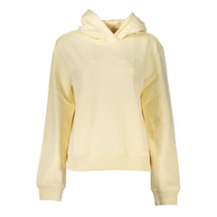 Calvin Klein Beige Brushed Logo Hooded Sweatshirt -   -  Calvin Klein.