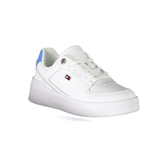 Tommy Hilfiger White Polyester Sneaker -   -  Tommy Hilfiger.