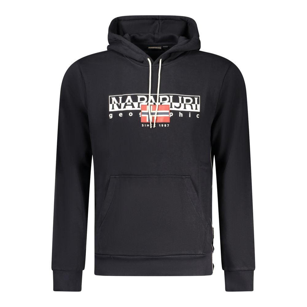 Napapijri Black Cotton Sweater -   -  Napapijri.