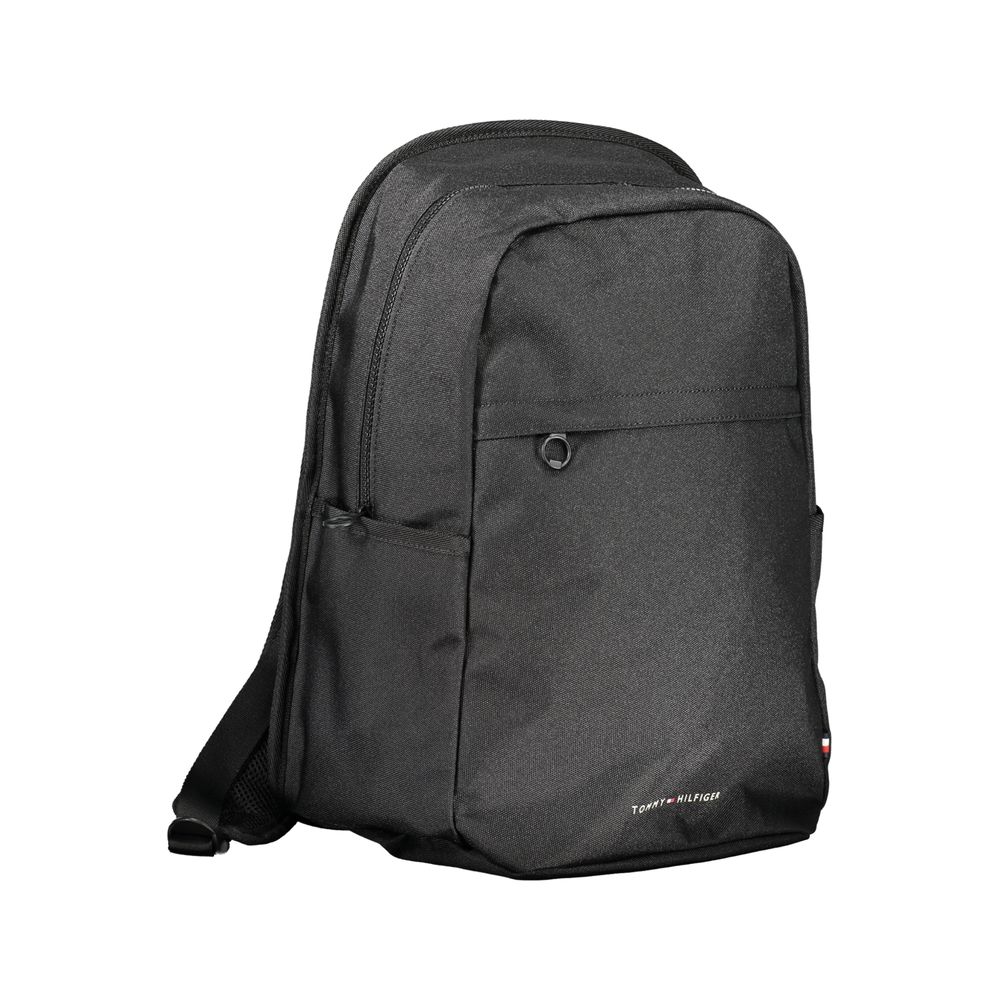 Tommy Hilfiger Black Polyester Backpack -   -  Tommy Hilfiger.