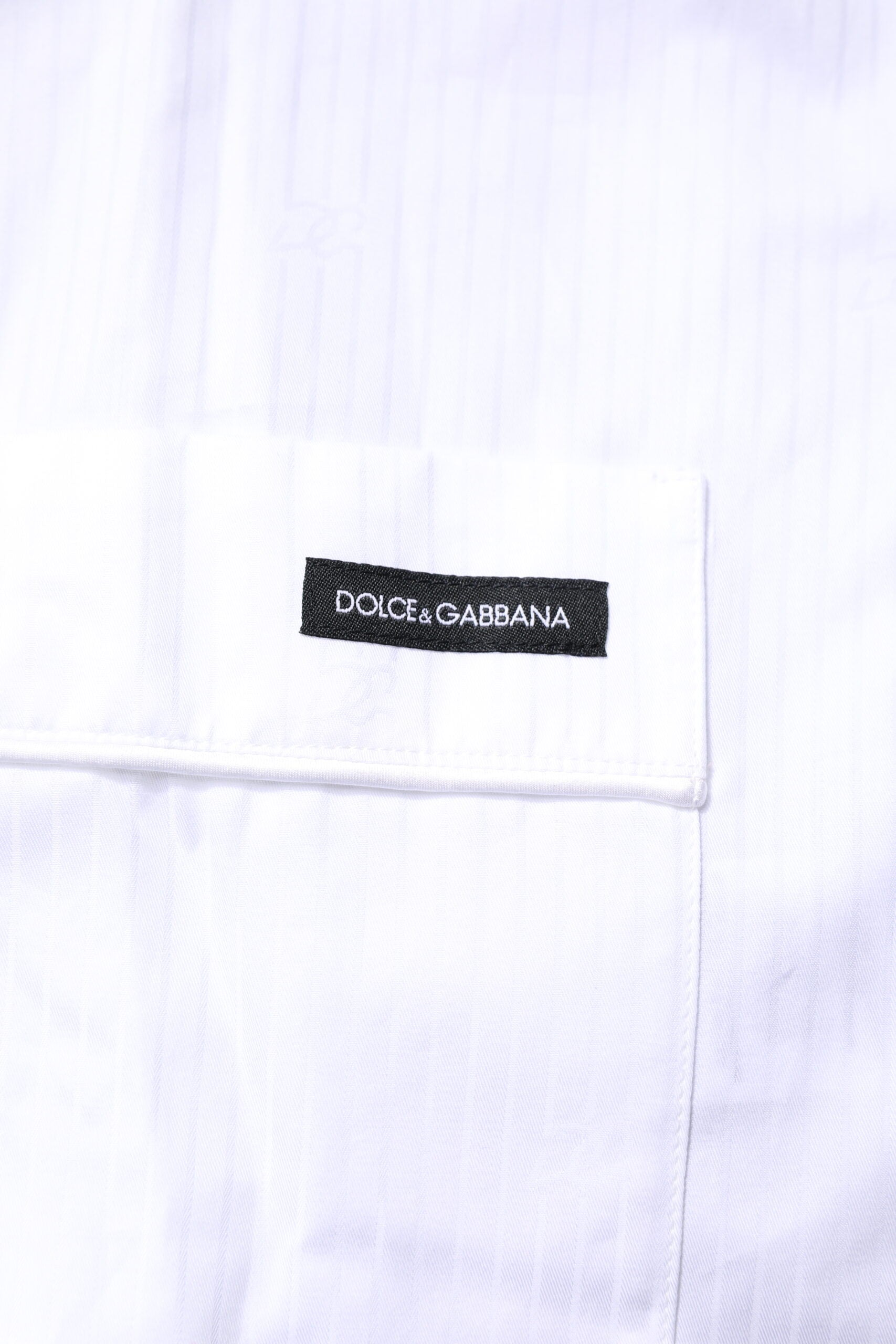 Dolce & Gabbana White Cotton Shirt Pants Pajama Set Sleepwear -   -  Dolce & Gabbana.